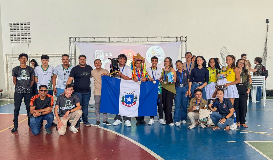 Estudantes representam Girau do Ponciano em Olimpíada Brasileira de Robótica