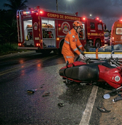 Motociclista perde dedo e fica em estado grave após acidente em Arapiraca