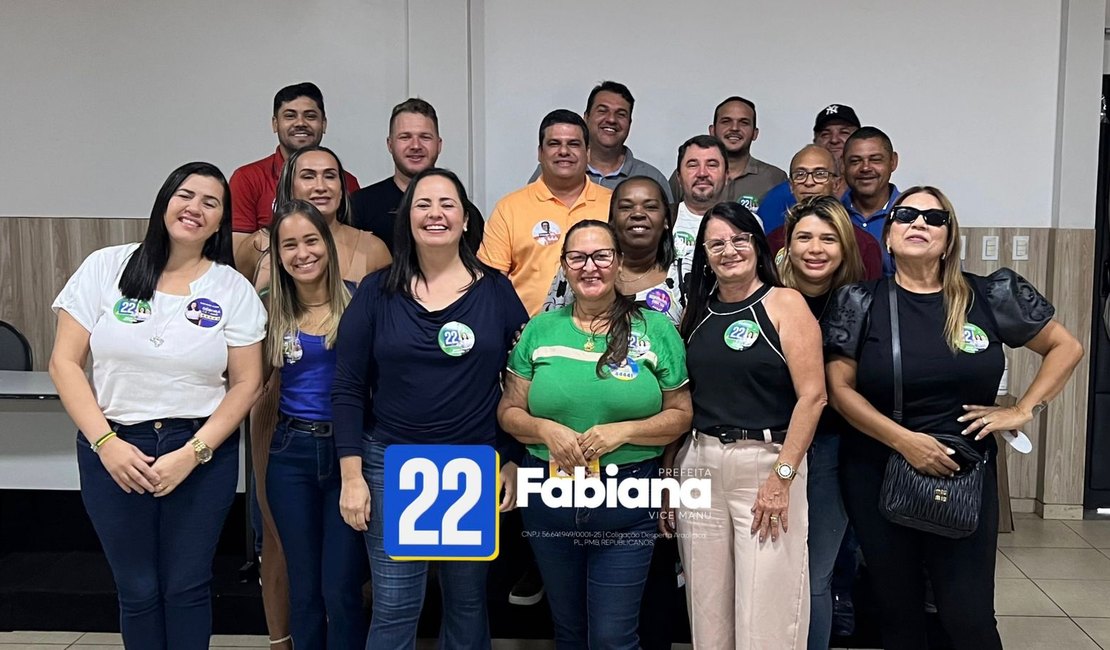 Candidatos do União Brasil contrariam convenção e vão apoiar Fabiana Pessoa