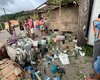 Caminhão tomba e deixa feridos em Matriz de Camaragibe