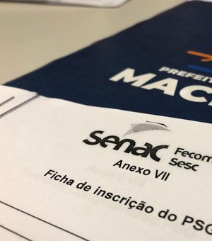 Sine Maceió e Senac abrem mais de 100 vagas para cursos profissionalizantes gratuitos