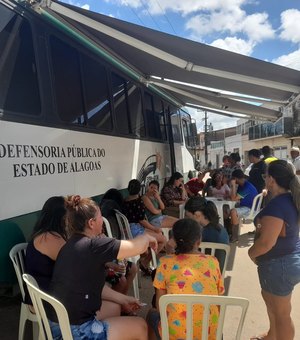 Defensoria Pública realiza atendimento itinerante no bairro Riacho Doce