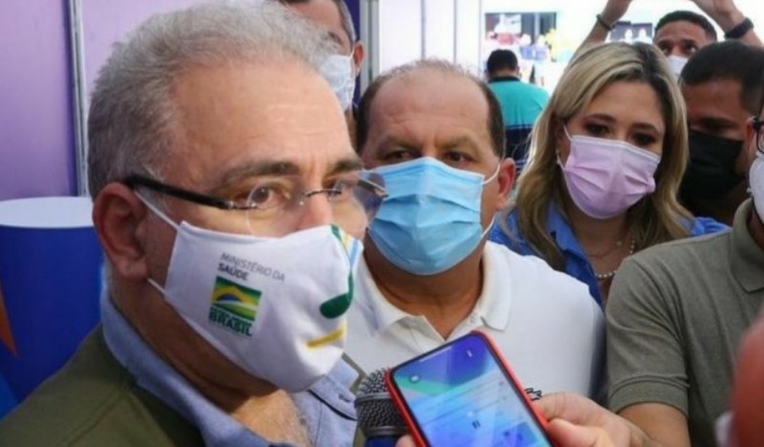 Em Teotonio, ministro da Saúde afirma que Brasil já tem autonomia para produção de vacina