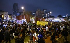 Protestos pedem a renúncia de Michel Temer do cargo de presidente. 