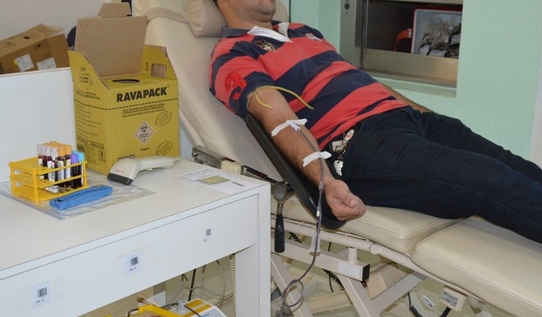 Hemoal realiza coleta de sangue no Centro de Maceió nesta terça