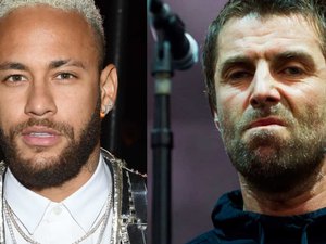 Vocalista dos Oasis insulta Neymar durante jogo de futebol