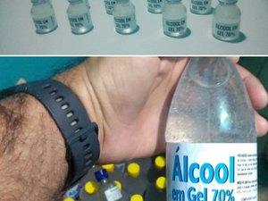 Covid-19: Polícia Civil apreende álcool em gel sem procedência em Maceió