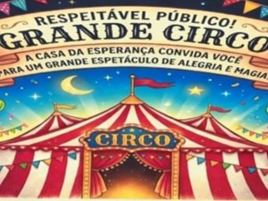 Casa da Esperança terá tarde de diversão para crianças em Palmeira dos Índios