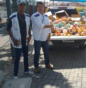 Vigilância Sanitária apreende 500 kg de alimentos impróprios para consumo na Levada