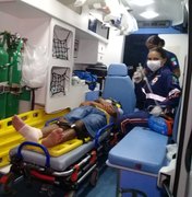 Acidente deixa um homem ferido na Zona Rural de Arapiraca
