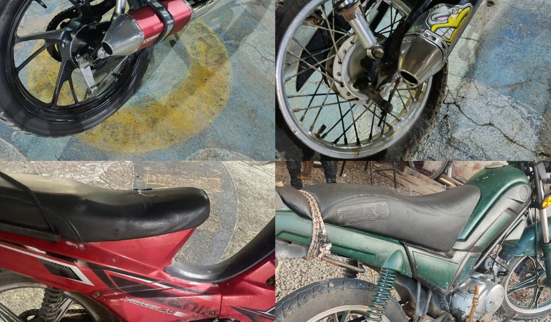 Polícia apreende motocicletas com escapamento ‘coiote’ em Maragogi