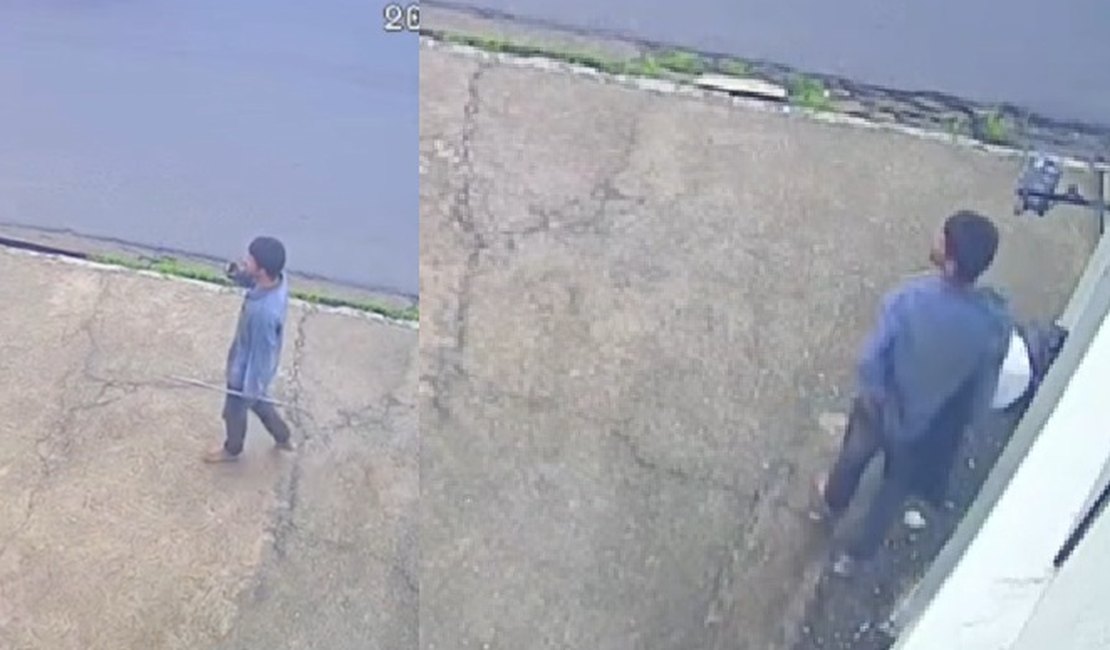 Criminoso invade estúdio de educação física e furta notebook em Arapiraca