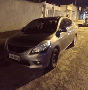Carro com placa falsa de Recife é recuperado na parte alta de Maceió 