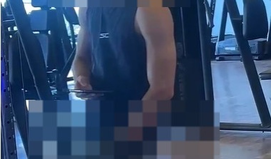 Jovem é expulso após ser flagrado se masturbando dentro de academia de Arapiraca