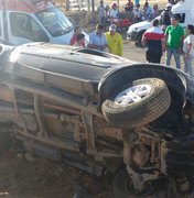 Colisão entre veículos deixa vítima fatal e mais duas pessoas feridas