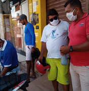 Prefeitura de Maragogi distribui máscaras para os mototaxistas