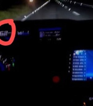 Antes de acidente fatal, vítima publica story dentro de veículo em alta velocidade