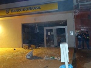 Quadrilha rouba agência do Banco do Brasil no Sertão