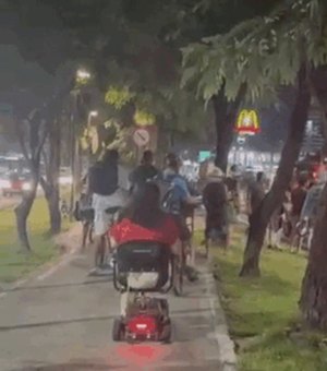 Tentativa de assalto termina com suspeito morto na Av. Fernandes Lima, em Maceió