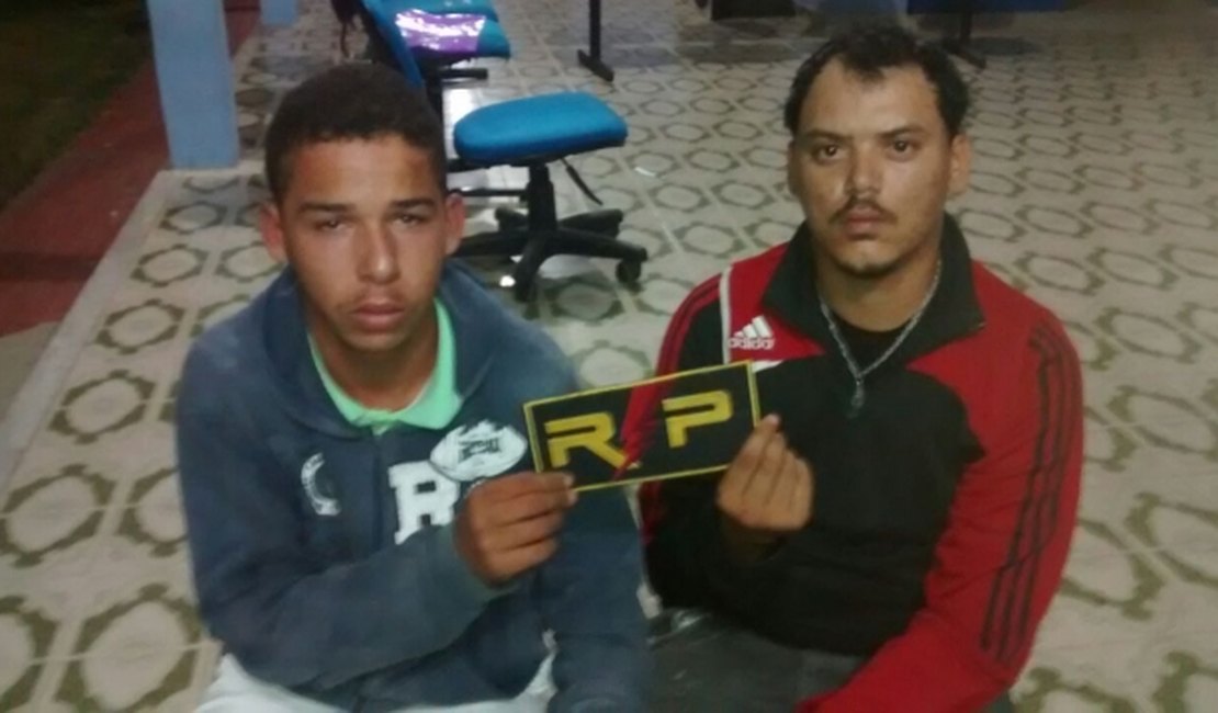 Jovens são presos após praticar assalto em Arapiraca