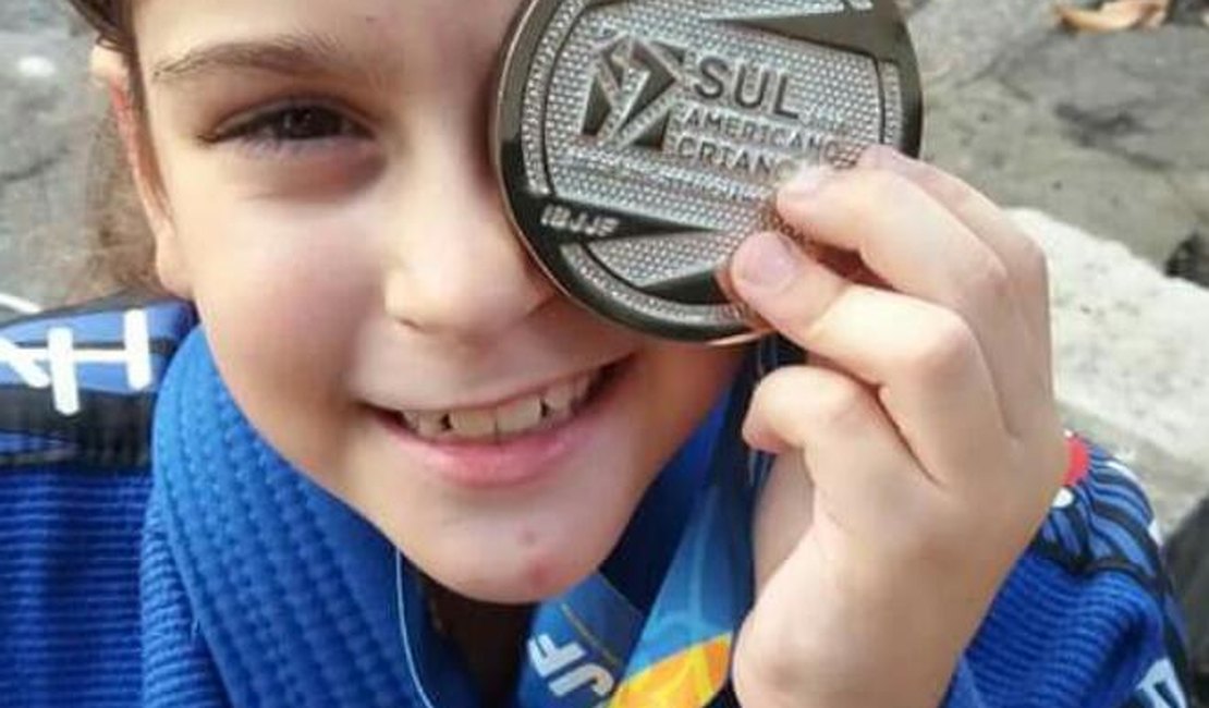 Atleta de 8 anos almeja ganhar o Mundial de Jiu-Jítsu, após títulos  brasileiro e sul-americano, pb