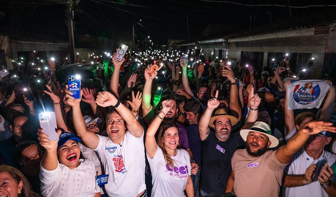 Atalaia dá recado nas ruas e reforça liderança de Ceci na passagem da caravana de Renan Filho