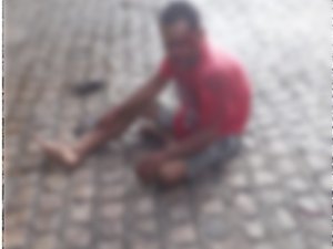 Pneu de carreta estoura e borracheiro fica ferido em São Sebastião