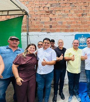 Junqueiro recebe o governador Paulo Dantas para inauguração de obras no município