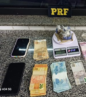 PRF prende três pessoas por tráfico de drogas e associação criminosa em União dos Palmares