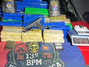 Força Tática desarticula esquema de tráfico e apreende mais de 60 kg de drogas em Alagoas