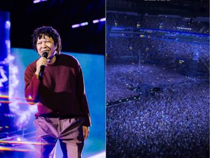 Djavan estreia turnê de 50 anos com Allianz Parque lotado em São Paulo