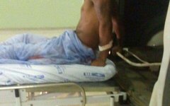 Paciente transferido após acidente com viatura do Samu