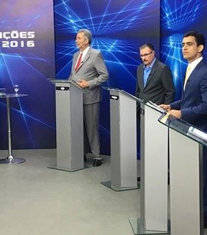 Assista ao vivo o debate entre os candidatos a prefeito de Maceió