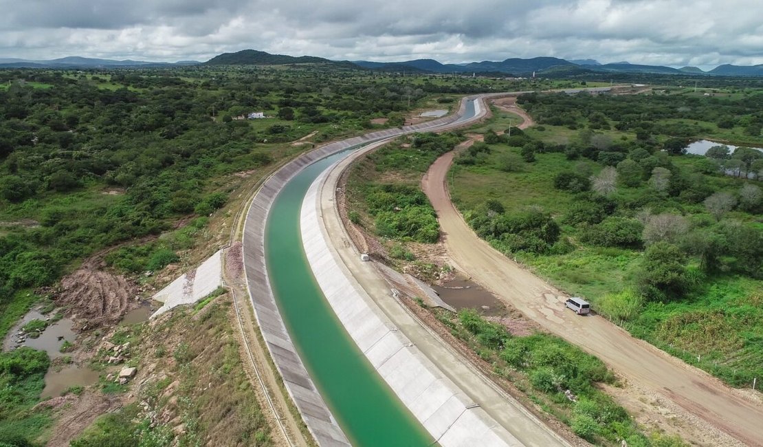 Canal do Sertão recebe R$ 14,4 milhões para avançar em novas etapas