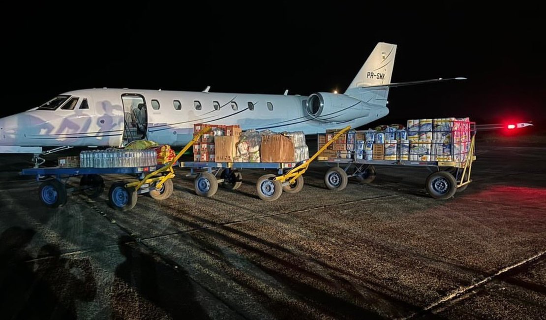 Neymar envia avião com doações para vítimas de enchentes no Rio Grande do Sul