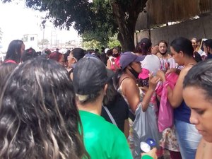 Familiares de reeducandos voltam a protestar por retomada de visitas