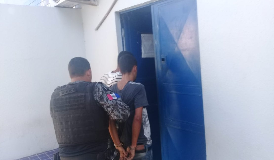 Polícia: dois homens são presos por tentativa de homicídio na parte alta de Maceió