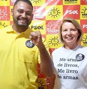 Psol anuncia vice de Valéria Correia na disputa pela prefeitura de Maceió