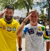 Cabo Bebeto e Fábio Costa percorrem quatro cidades e destacam a força da direita