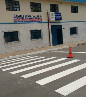 Prefeitura segue com trabalhos de sinalização das vias de Maceió