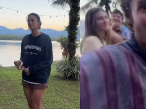 Bruna Marquezine e Shawn Mendes celebram aniversário do marido de Sasha