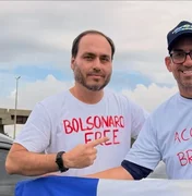 Carlos Bolsonaro reafirma apoio da família Bolsonaro a Leonardo Dias em Alagoas