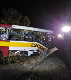 Operação para retirar ônibus que caiu na Serra da Barriga é concluída neste sábado (5)