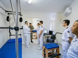 Centro Médico Hospitalar da PM inaugura sala de pilates e recebe ambulância