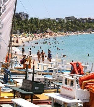 Fluxo de turistas estrangeiros em Alagoas cresce 45% no primeiro semestre