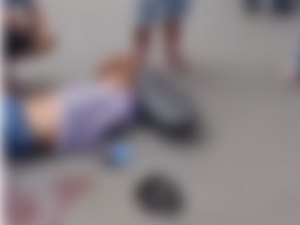 Motociclista fica gravemente ferido após colisão com ônibus na AL-110, em Arapiraca