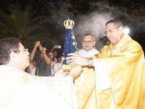 Imagem peregrina da padroeira do Brasil chega em Teotônio Vilela
