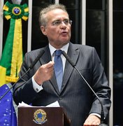 Calheiros vai atuar no Senado para barrar projeto que reduz penas de Bolsonaro e aliados