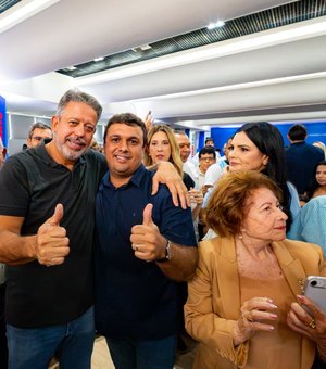 Prefeito Bebeto Barros prestigia lançamento da pré candidatura de Arthur Lira em Maceió