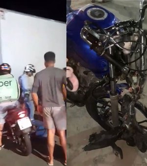 [Vídeo] Colisão entre carreta e motocicleta deixa homem morto na Via Expressa